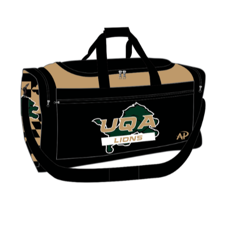 LIMITED TIME PRE-ORDER: 2026 UQA Lions Customized Duffle Bag - Carry the Pride!