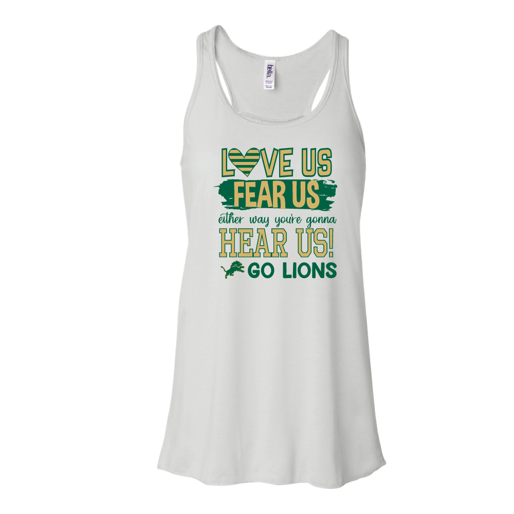 Love Us, Fear Us Cheer Women's Flowy Tank Top