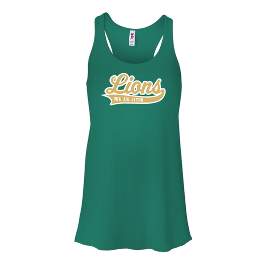 Retro Script Jiu Jitsu Women's Flowy Tank Top