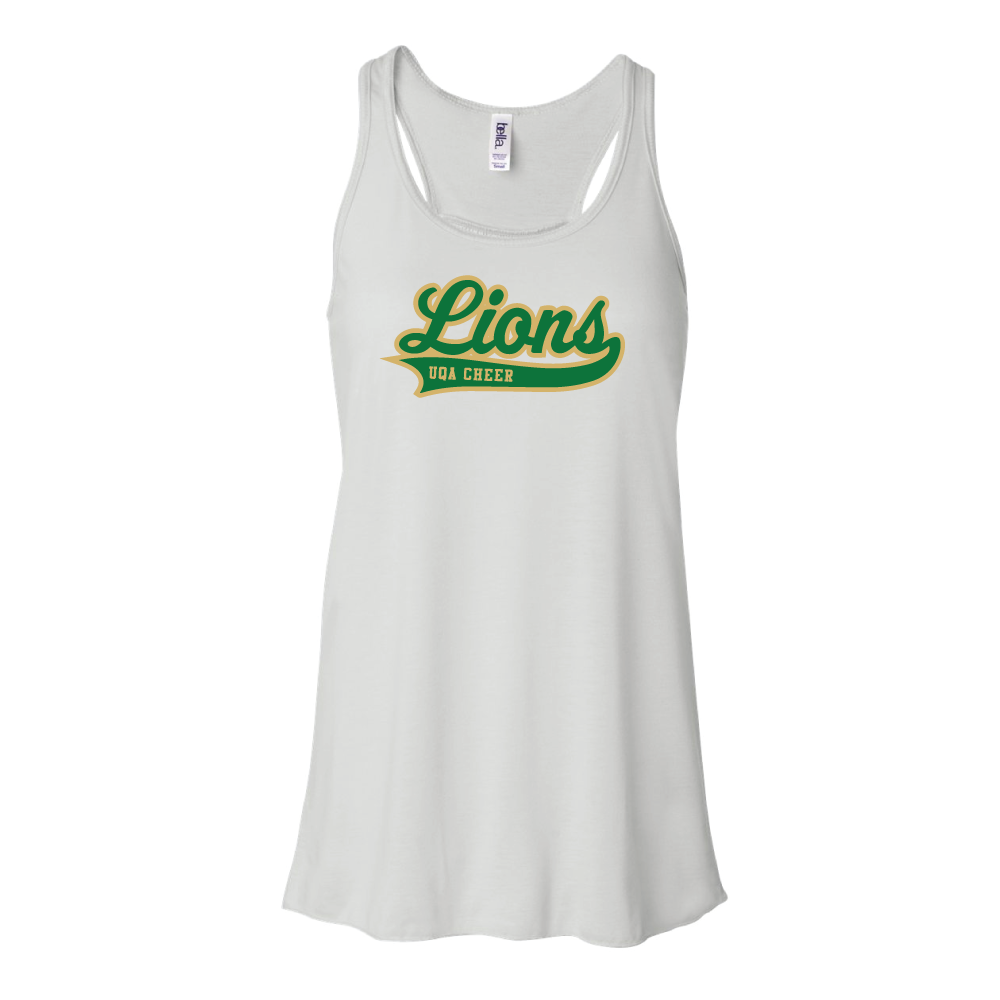 Retro Script Cheer Women's Flowy Tank Top